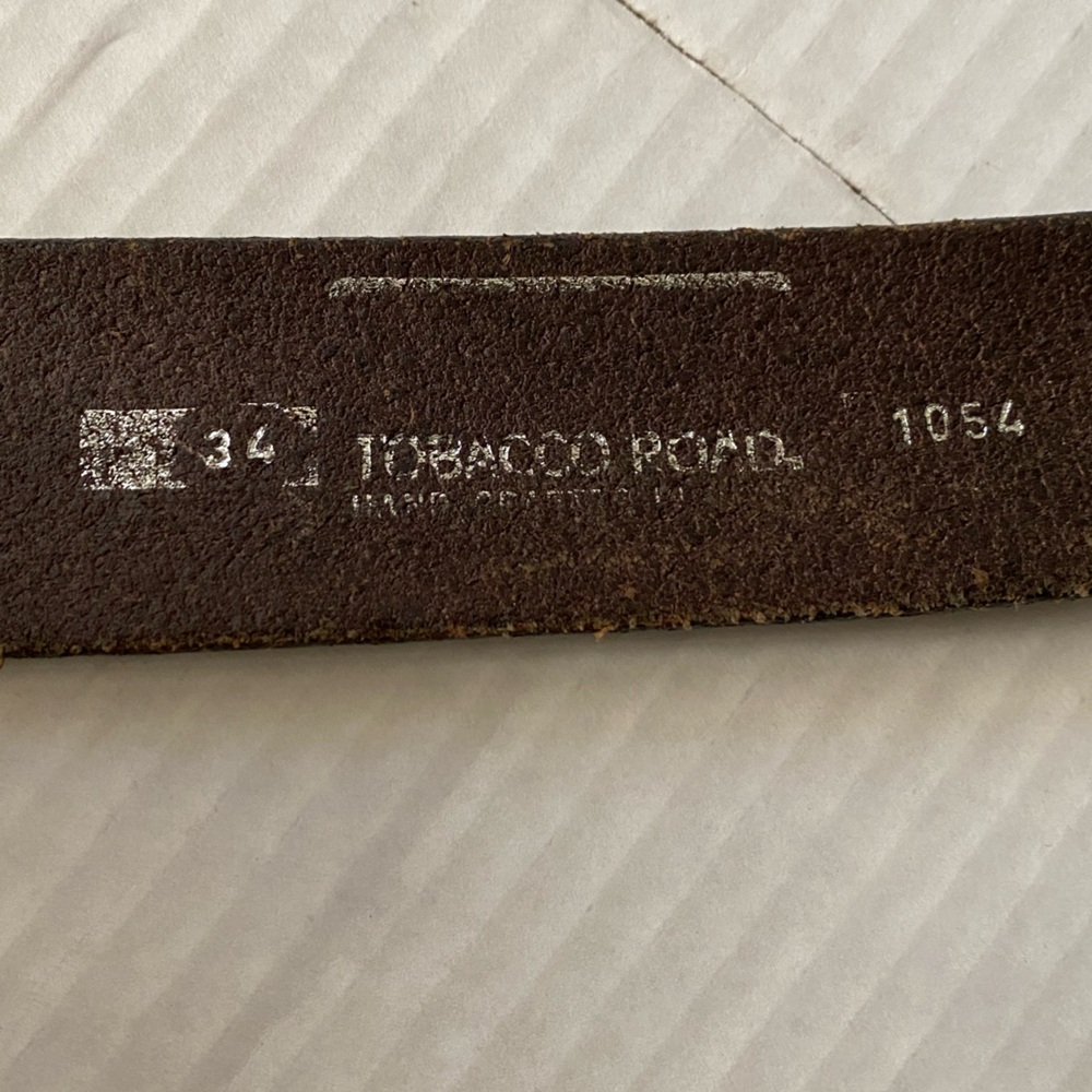 VINTAGE Silver Metal Lion's Head Belt Buckle with Belt Size 34 - Picture 11 of 16